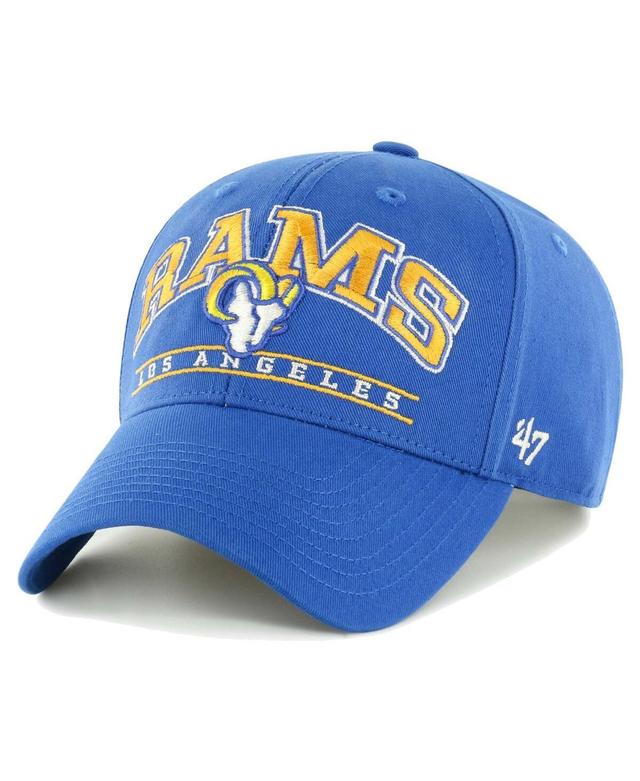 Mens 47 Royal Los Angeles Rams Fletcher MVP Adjustable Hat Product Image