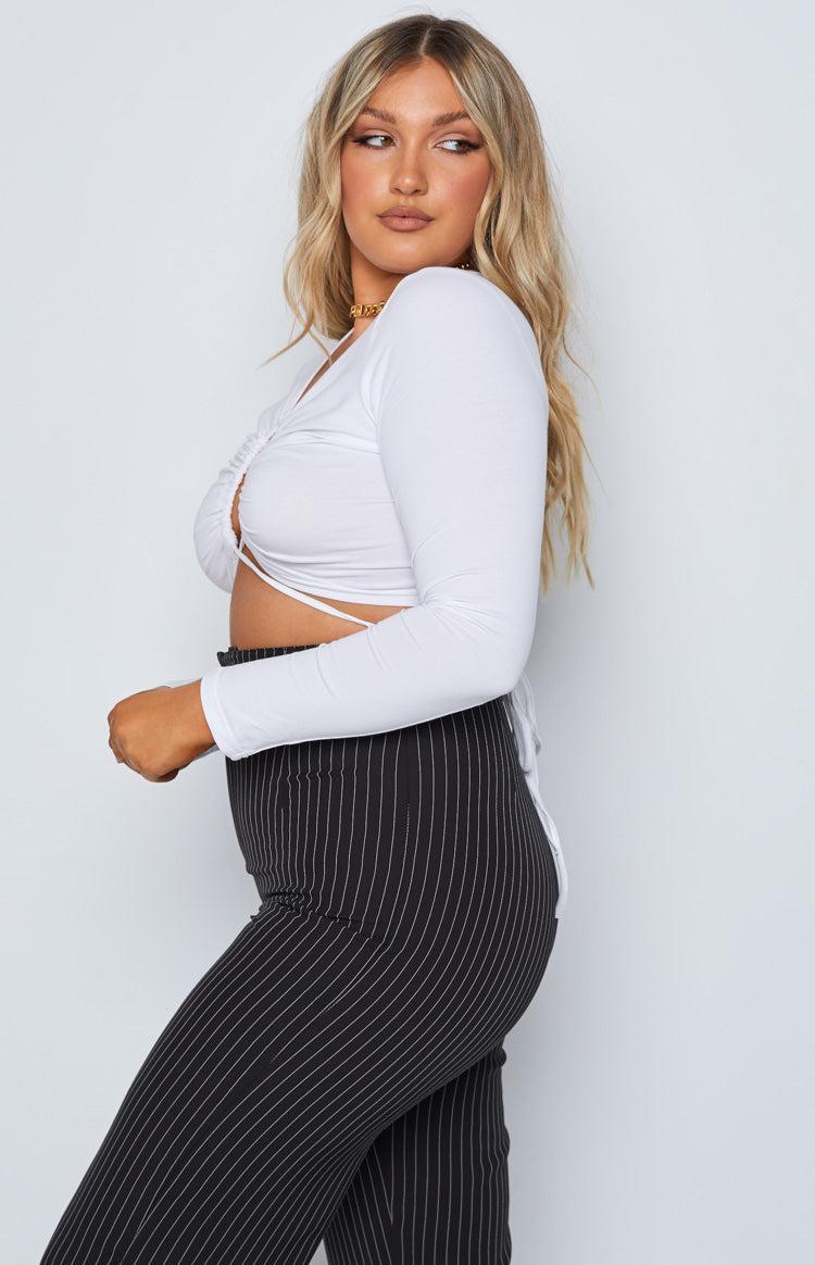 Serena Crop Top White Product Image