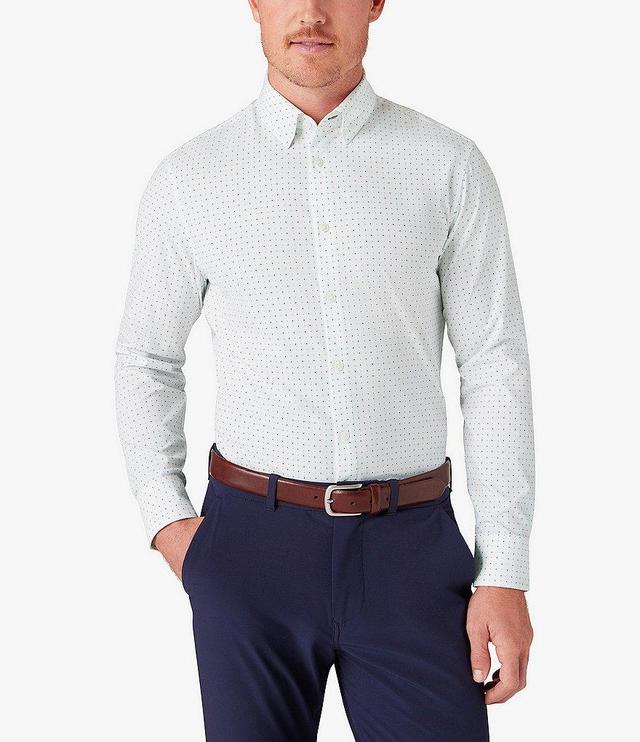 Mizzen+Main Performance Stretch Leeward Printed Long Sleeve Woven Shirt Product Image