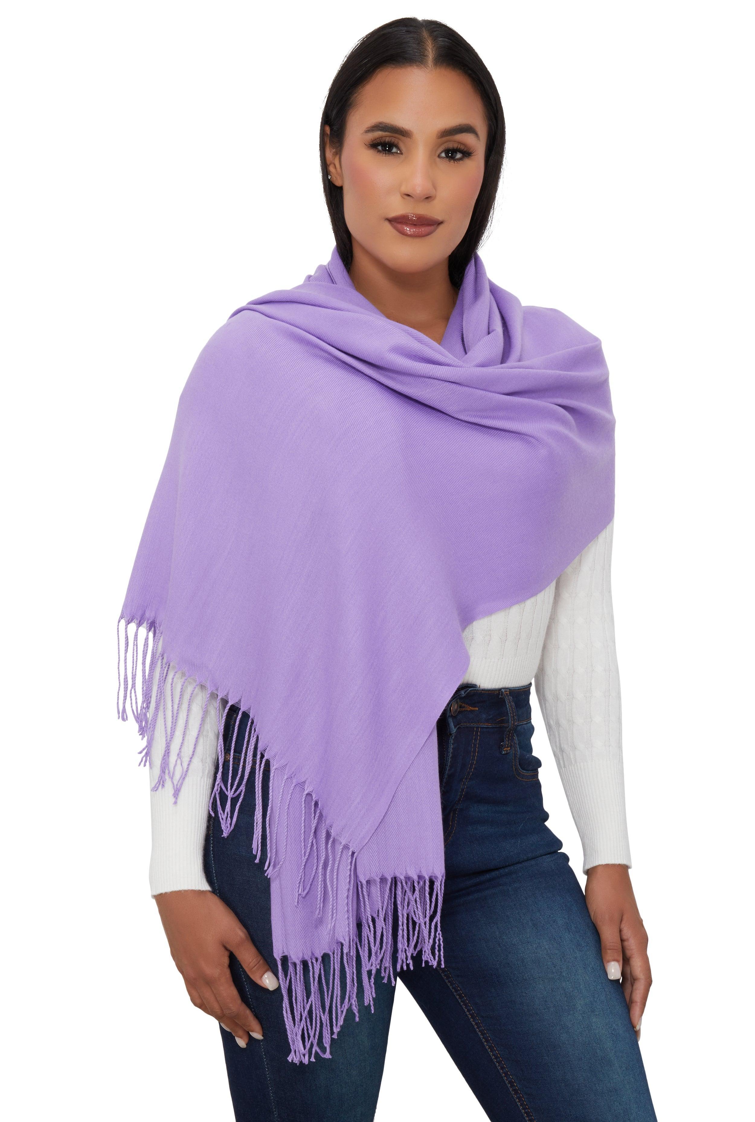 Solid Pashmina Scarf Female Product Image