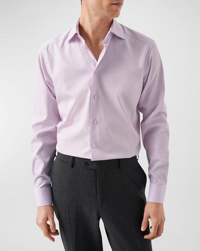 Mens Contemporary Fit Elevated Pique Shirt Product Image