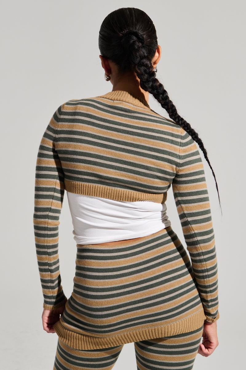 SAY LESS LONG SLEEVE SWEATER TOP Girls Product Image