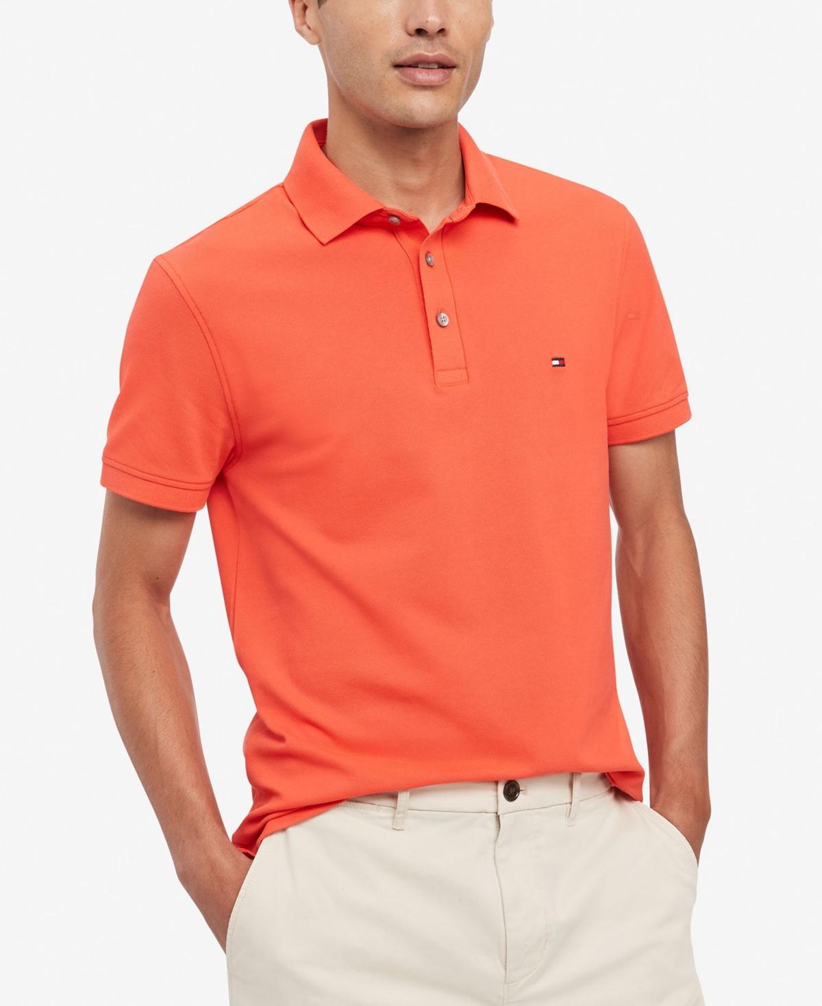 Tommy Hilfiger Mens 1985 Slim Fit Polo Shirt Product Image