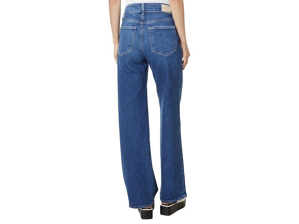 Womens Sasha Denim Mid-Rise Wide-Leg Jeans Product Image