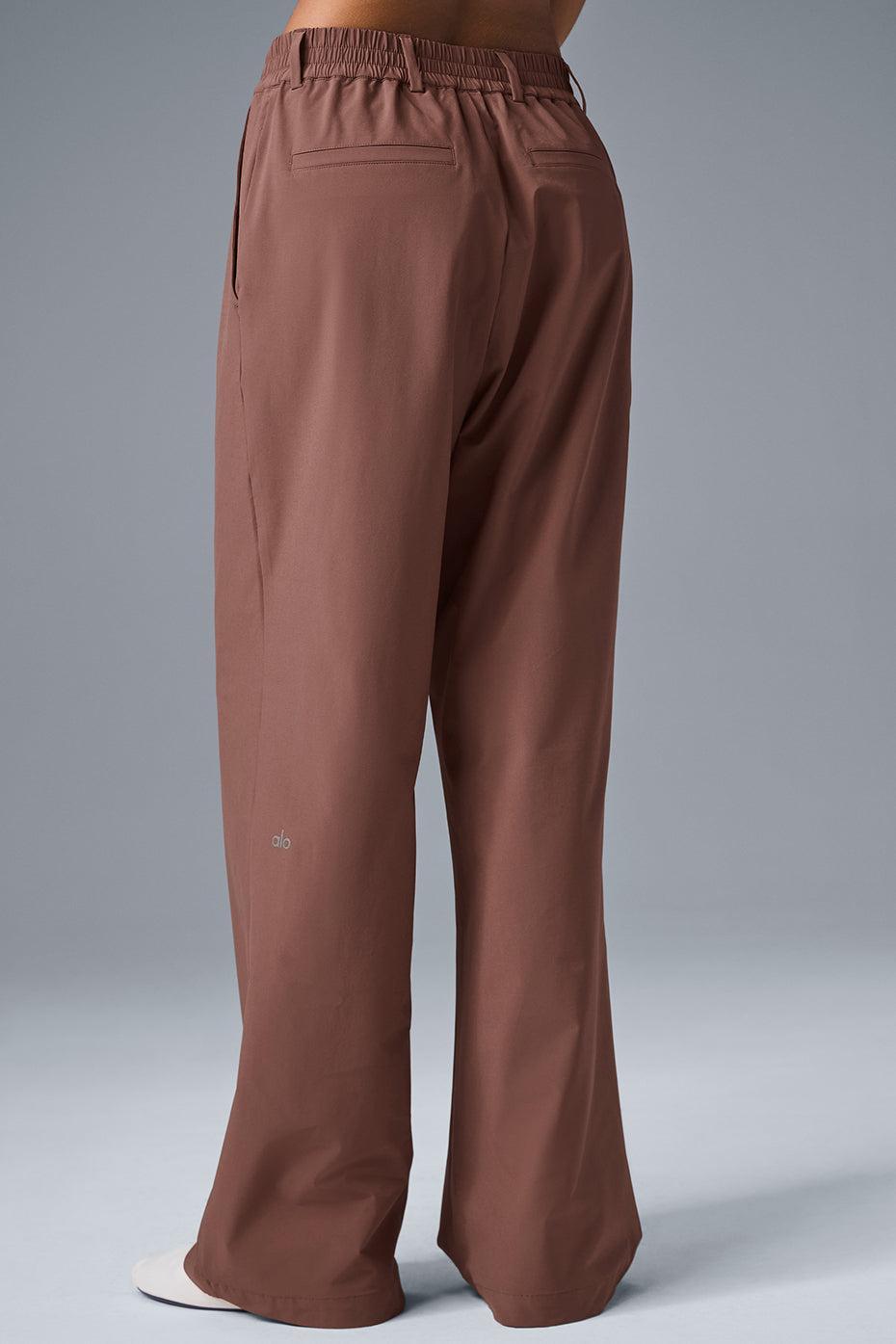 High-Waist Pursuit Trouser (Regular) - Chestnut Product Image