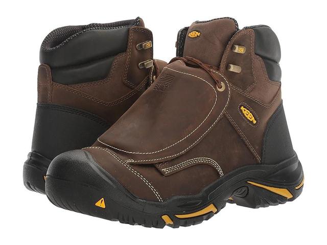 KEEN Utility Mt. Vernon 6 External Met (Steel Toe) (Cascade /Tawney Olive) Men's Work Pull-on Boots Product Image