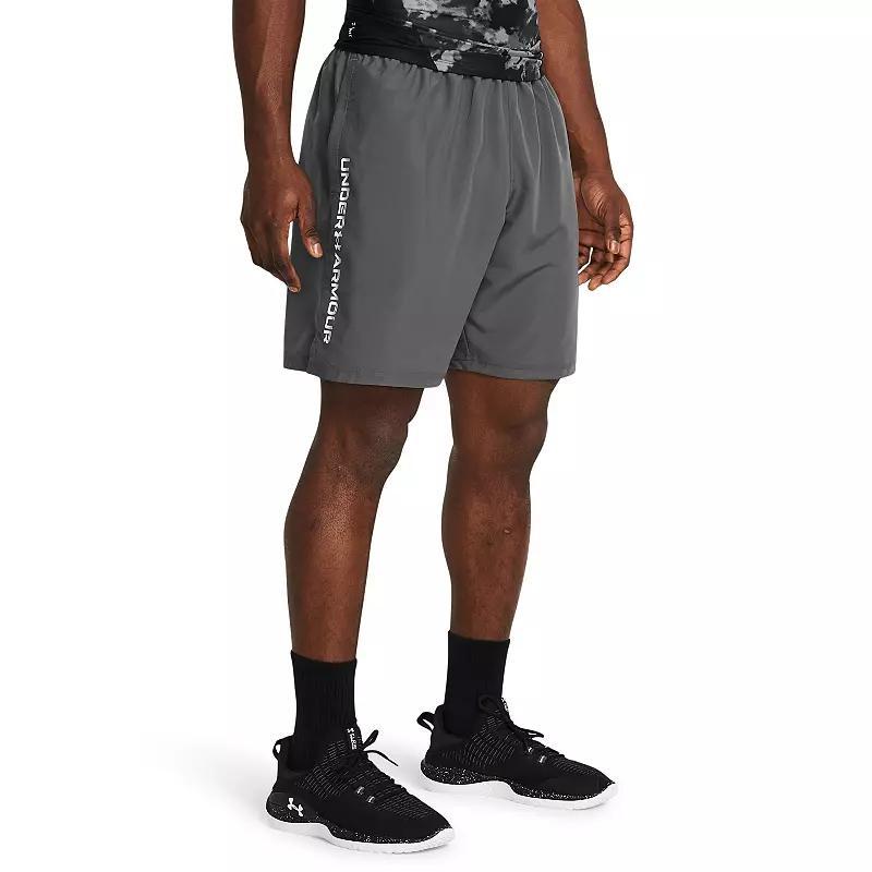 Big & Tall Under Armour Woven Wordmark Shorts, Mens Product Image