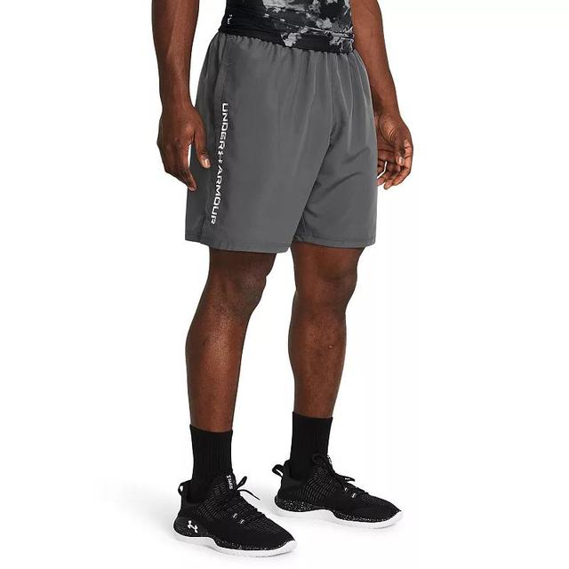 Mens Under Armour 8.25-in. Woven Wordmark Shorts Product Image