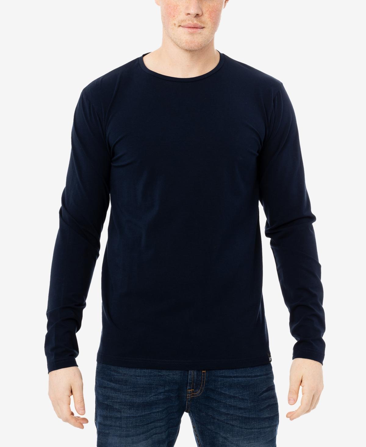 X-Ray Mens Soft Stretch Crew Neck Long Sleeve T-shirt Product Image