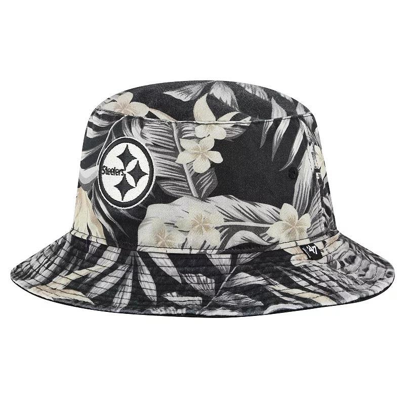 Mens 47 Pittsburgh Steelers Tropicalia Bucket Hat Product Image