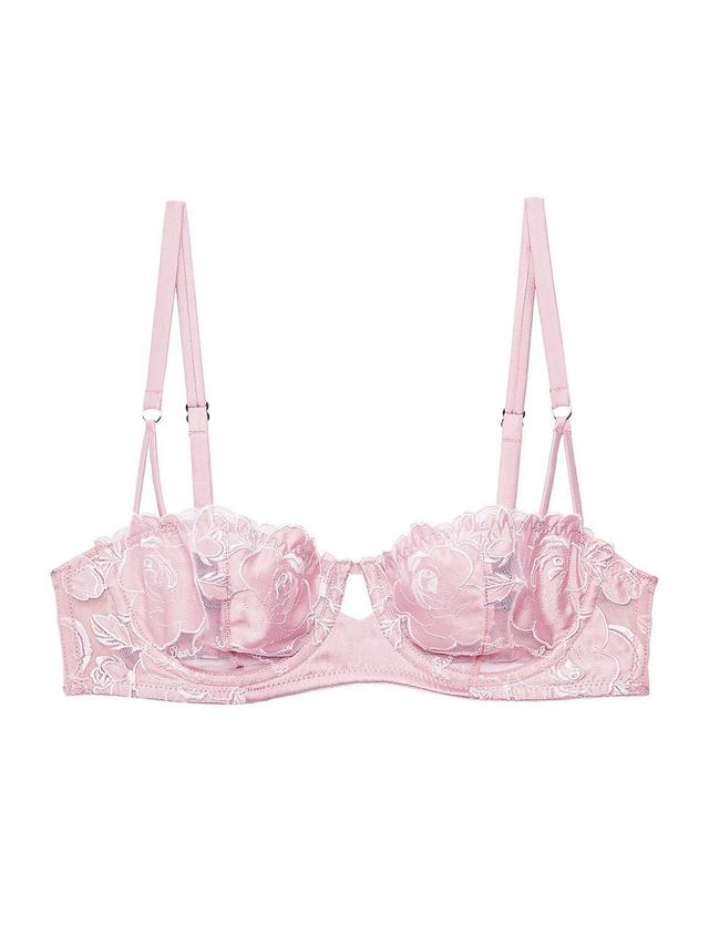 Womens Fleur du Mal x Marilyn Monroe Rosette Lace Balconette Bra Product Image