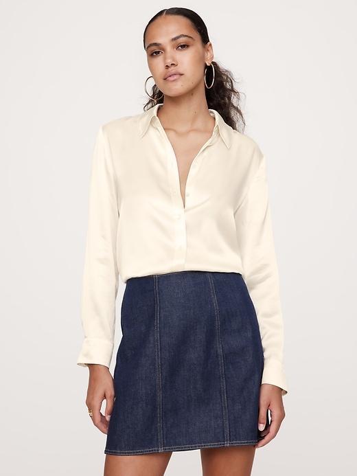 The Everyday Silk Shirt Product Image