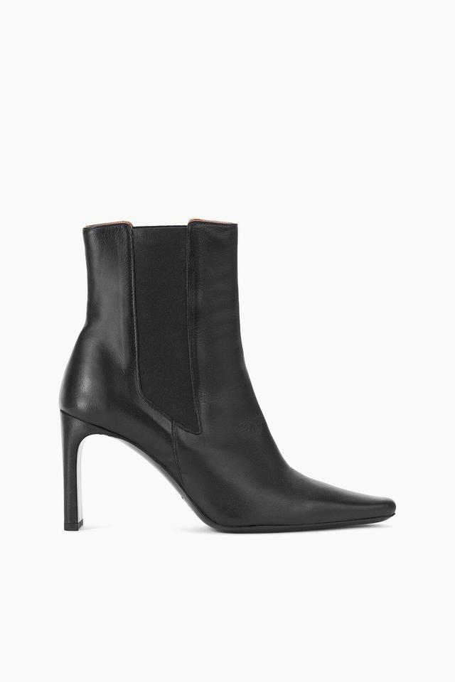 WALLY HIGH HEEL ANKLE BOOT | BLACK Product Image