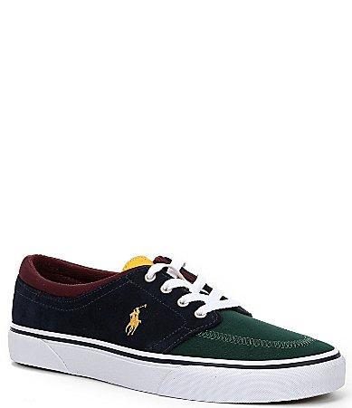 Polo Ralph Lauren Mens Faxon X Colorblock Sneakers Product Image