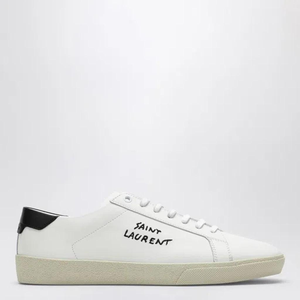 SAINT LAURENT White Sl06 Low Sneakers Men Product Image