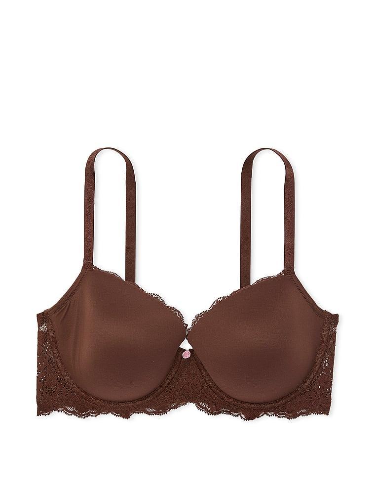 Smooth & Lace Lightly Lined Classic Coverage Demi Bra Product Image