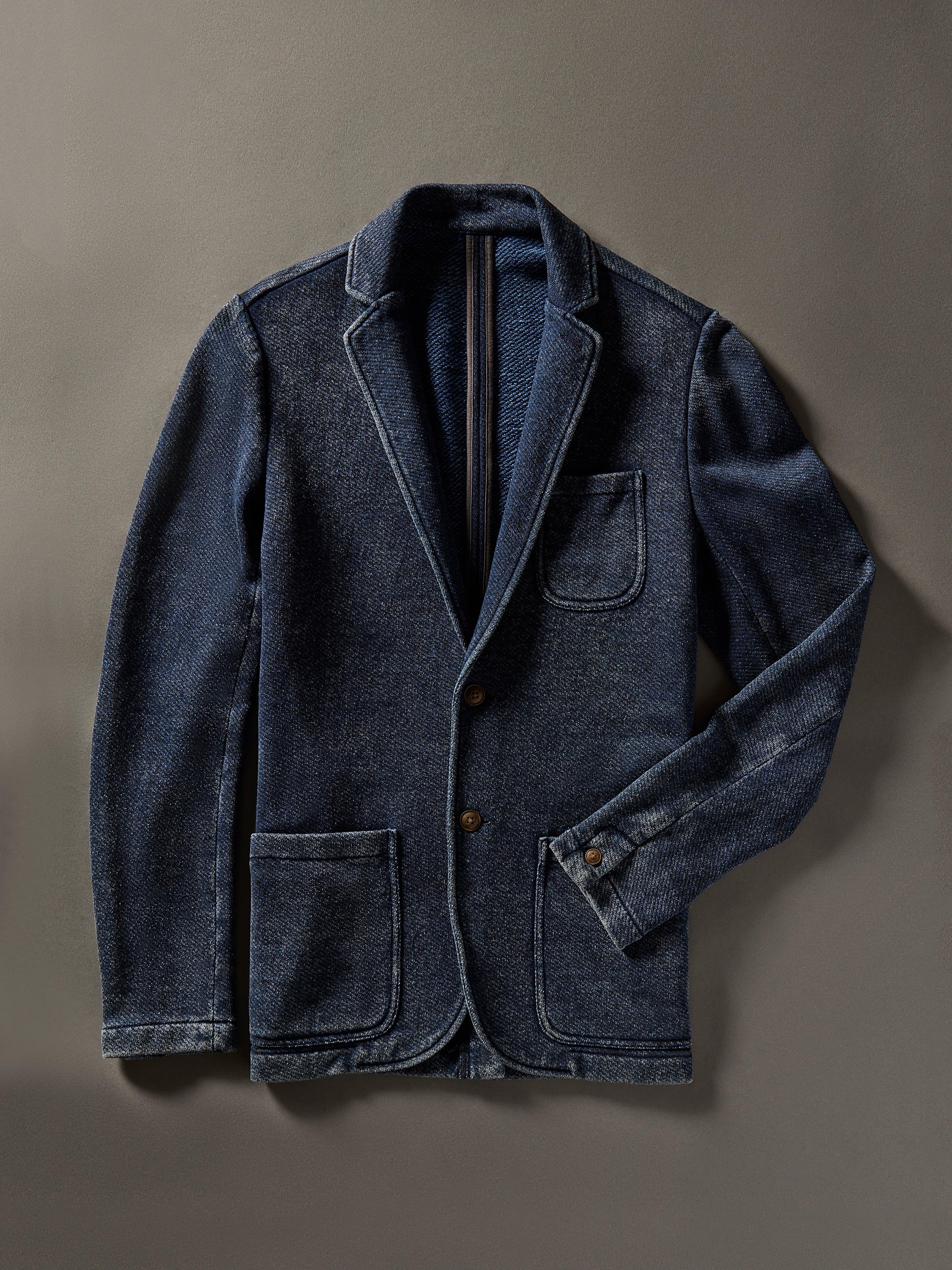 Inlet Knit Blazer - Hendricks Indigo Wash Male Product Image