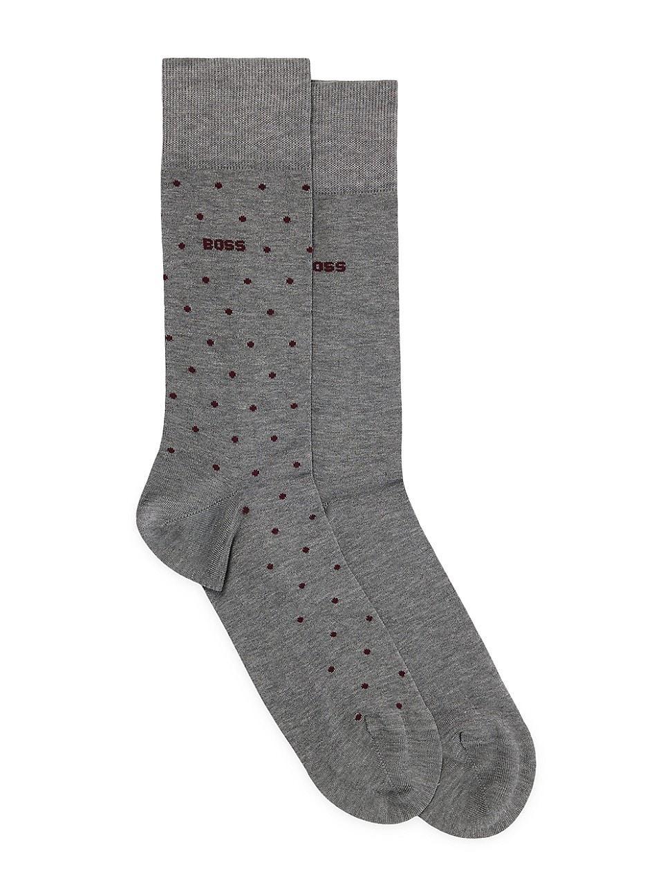 Mens Two Pack of Regular Length Socks Product Image