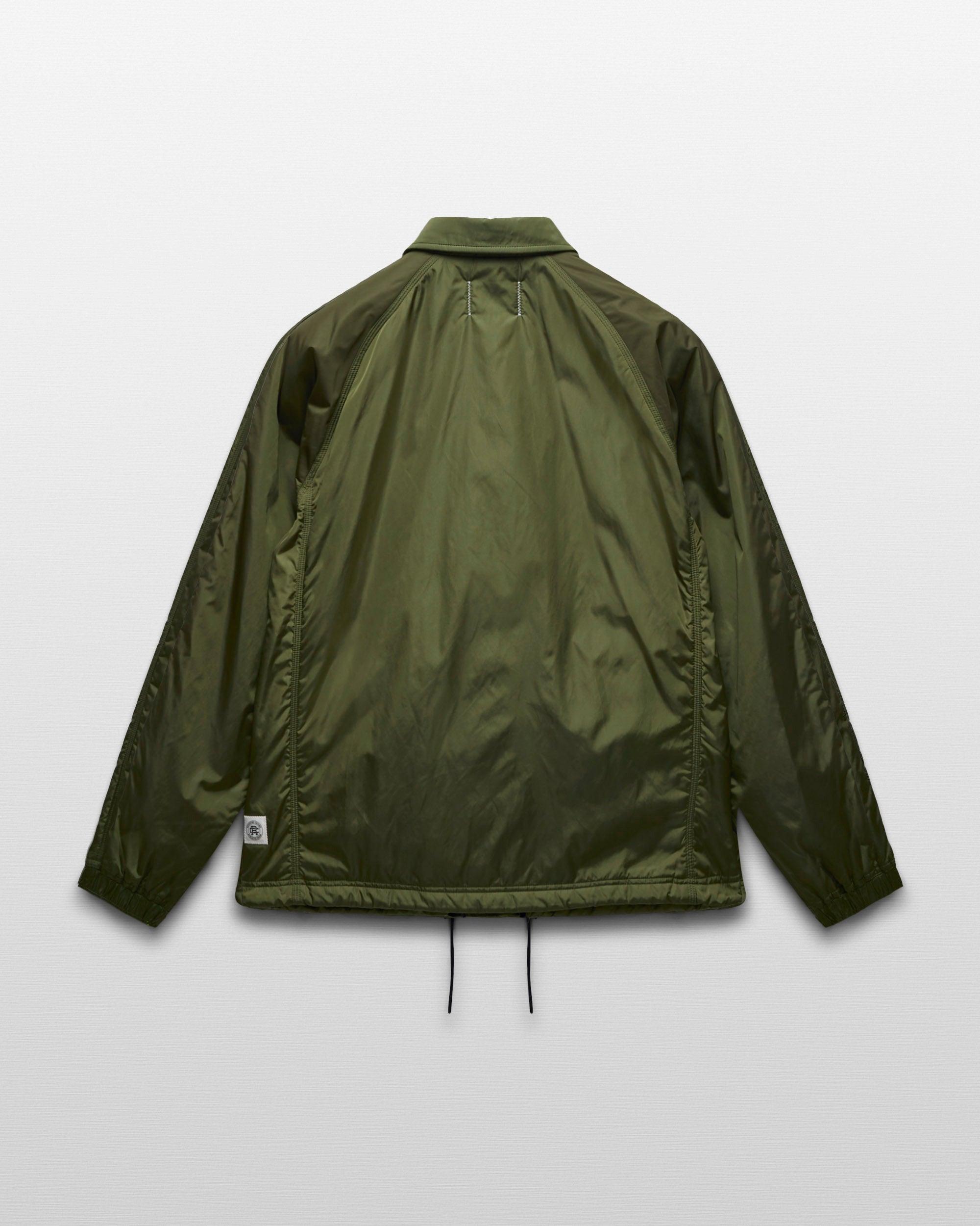 Econyl Satin Nylon Coach's Jacket Male Product Image