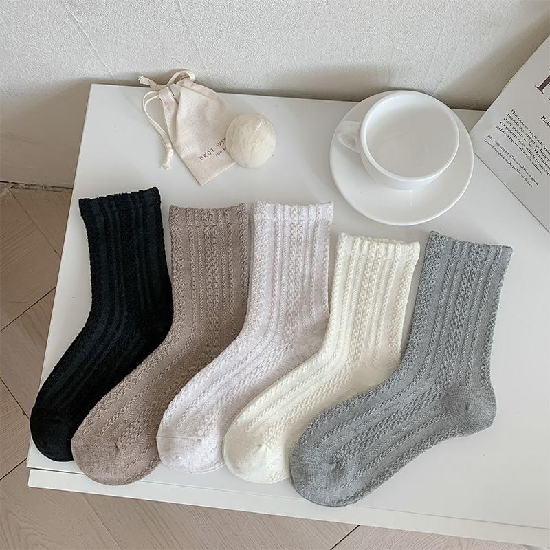 Plain Crew Socks product image