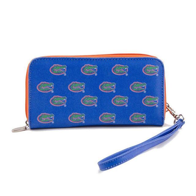 Womens Florida Gators Zip-Around Wristlet Wallet Product Image