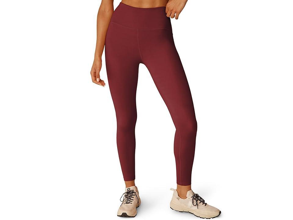 Beyond Yoga Powerbeyond Strive Midi Legging (California Merlot) Women's Clothing Product Image