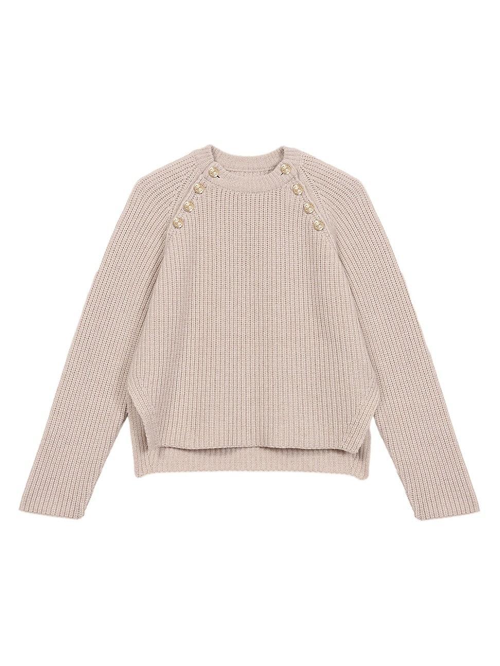 Womens Ribbed Wool Jumper Product Image