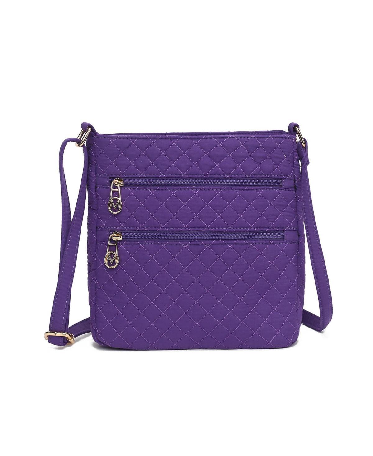 Mkf Collection Lainey Solid Quilted Cotton Women s Crossbody by Mia K Product Image