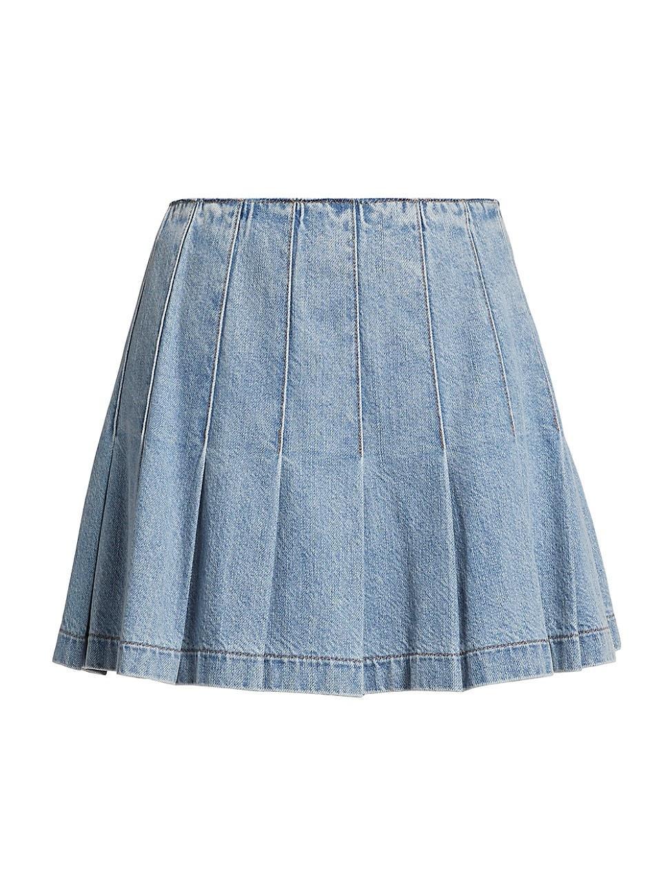 Womens Carter Denim Skirt Product Image