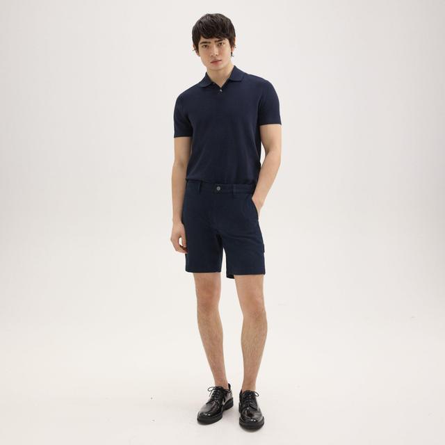 Stretch Cotton Canvas Zaine 7" Carpenter Short | Theory Product Image