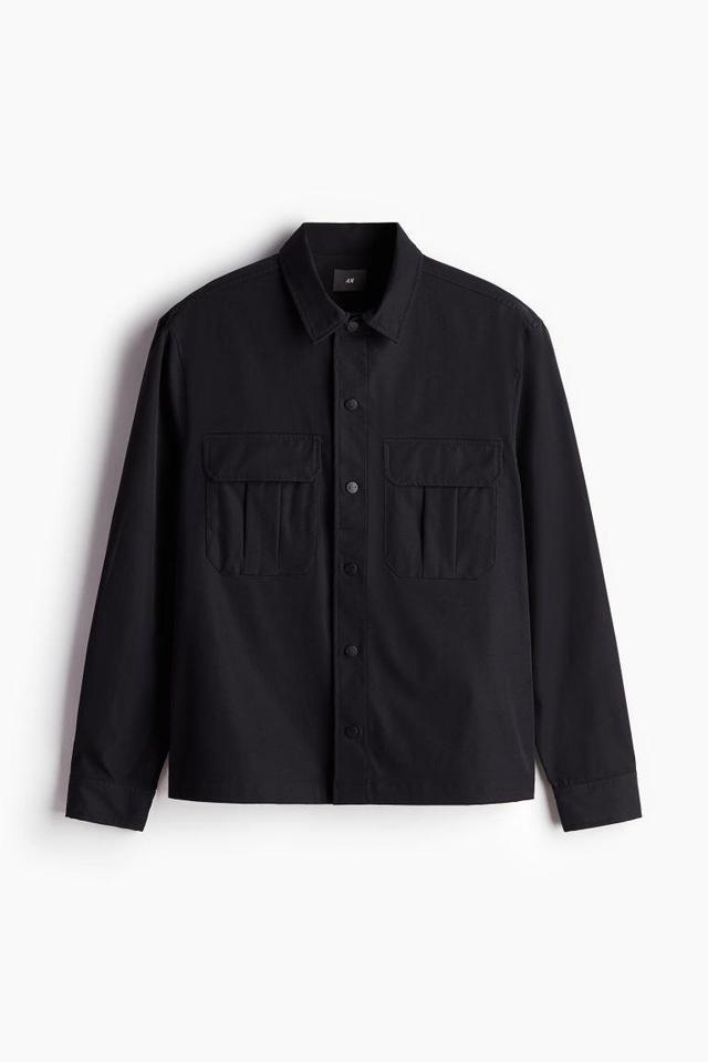 Regular Fit Utility Overshirt Product Image