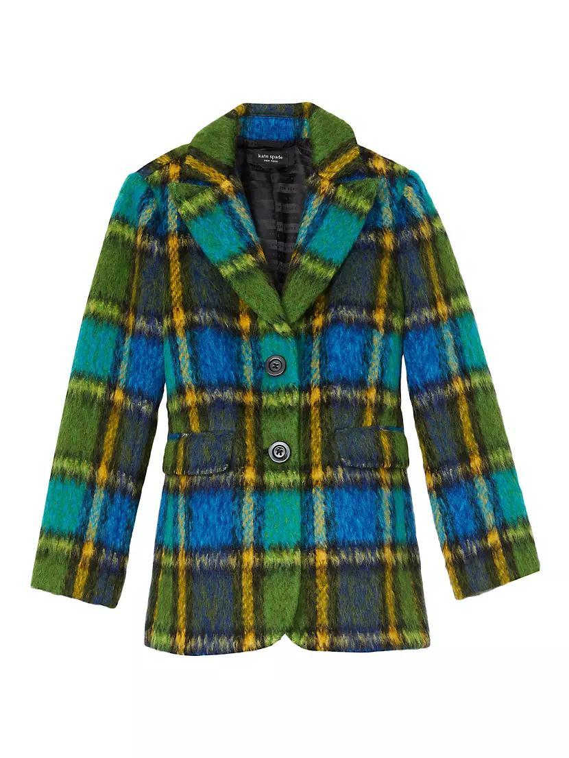 Mainline Avery Plaid Single-Breasted Jacket Product Image