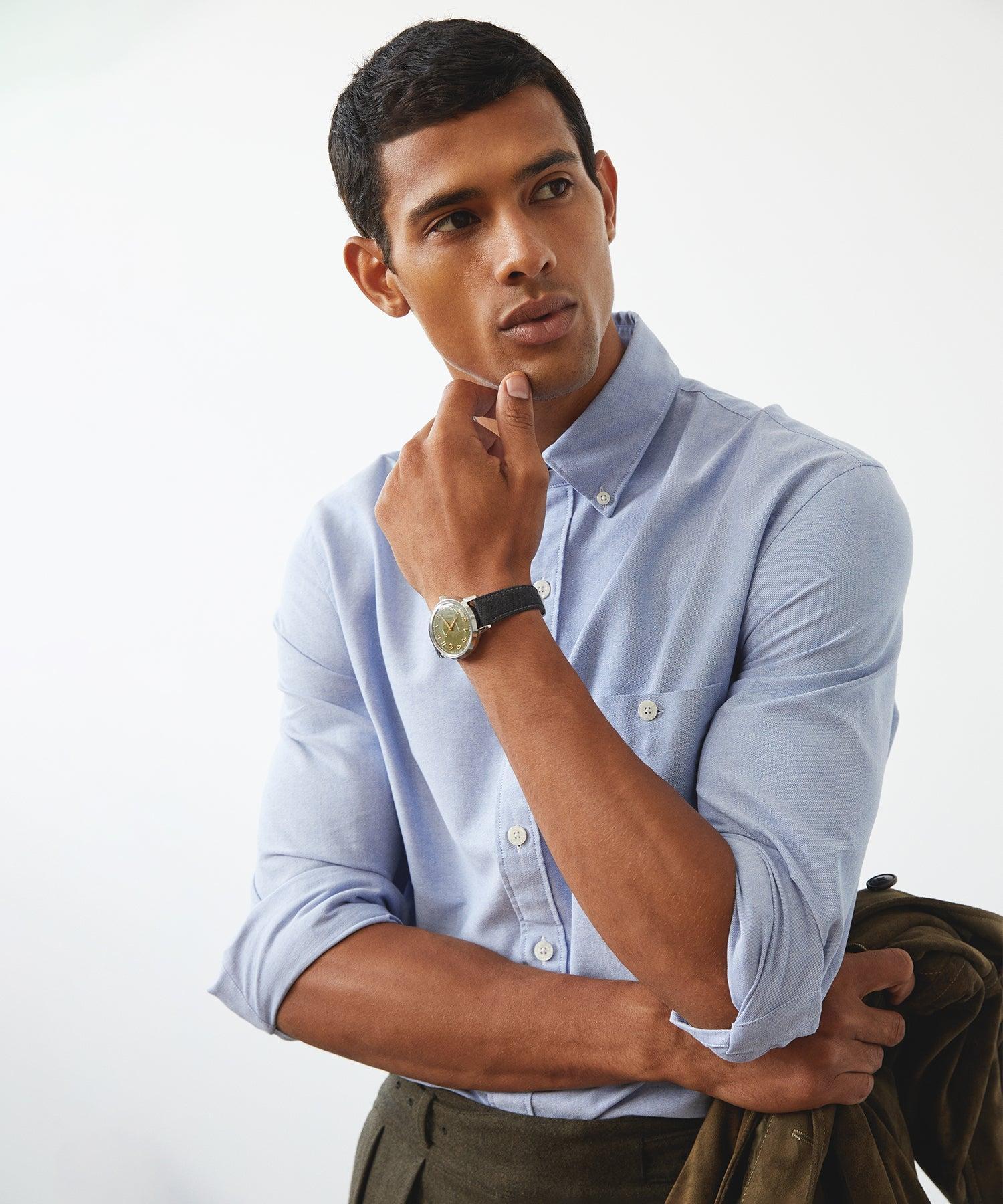 Slim Fit Favorite Oxford Shirt in Blue Regatta Product Image