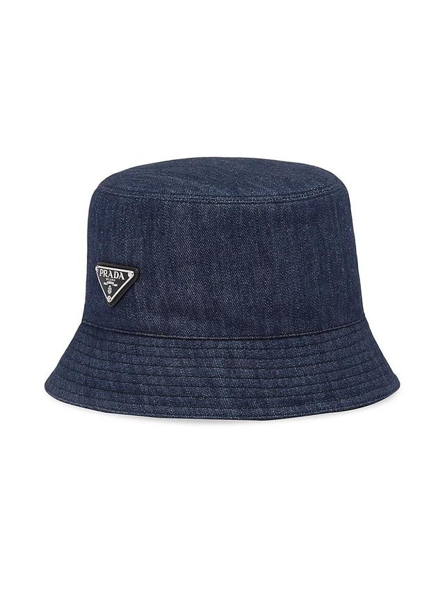 Womens Denim Bucket Hat Product Image