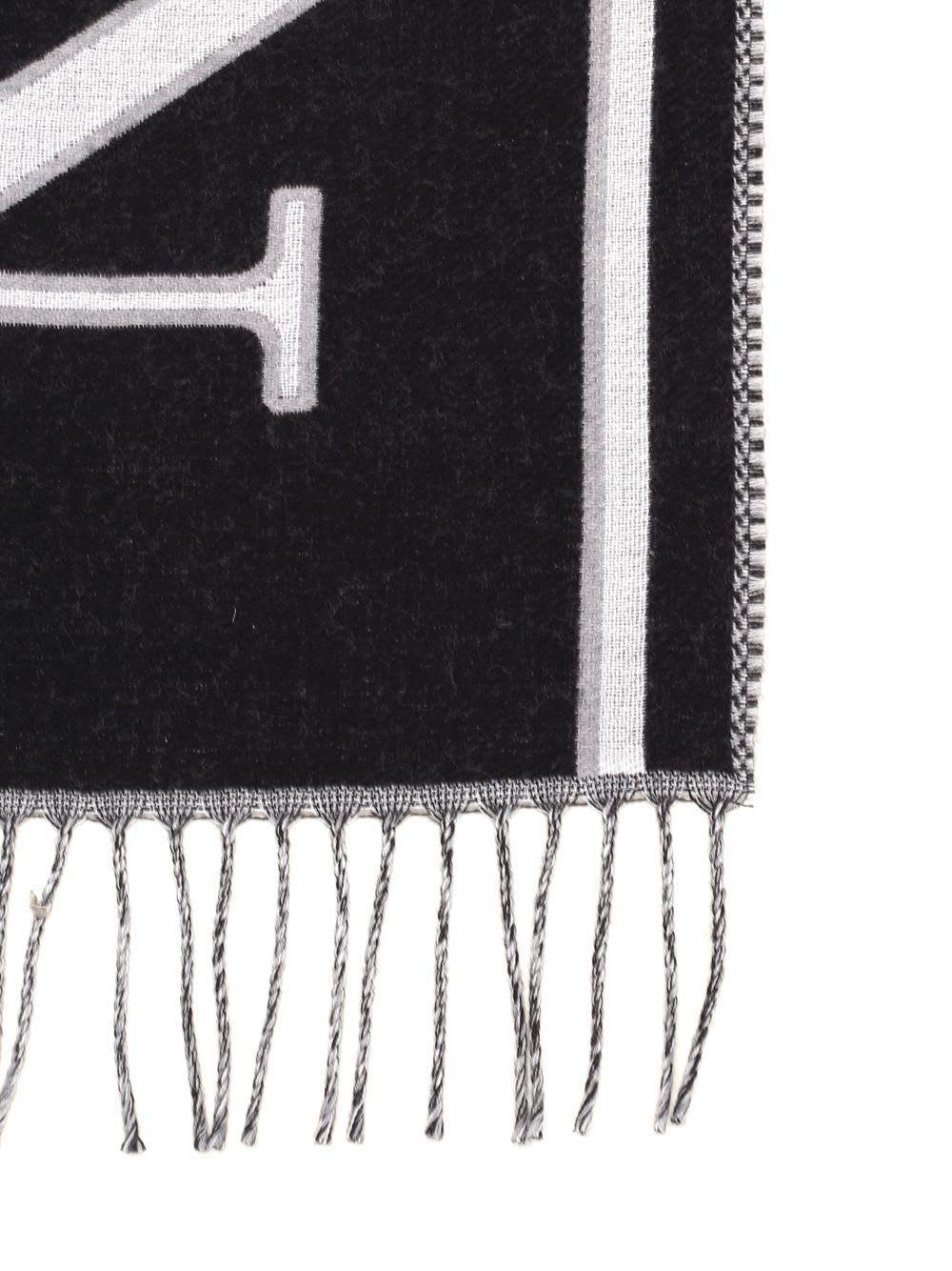 Black Wool Scarf Product Image