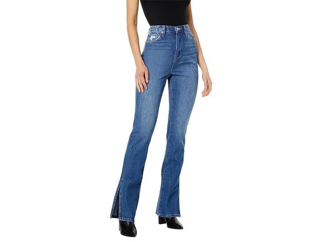 Blank NYC The Cooper Straight Leg Jeans with Side Slit in Being Alive Women's Jeans Product Image