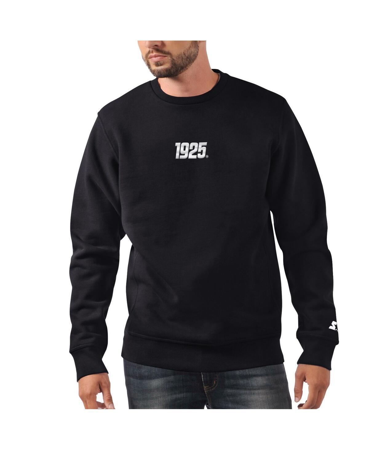 Mens Starter New York Giants 1925 Collection Long Sleeve Pullover Sweatshirt Product Image