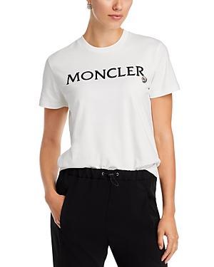 Moncler Logo Embroidered T-Shirt Product Image