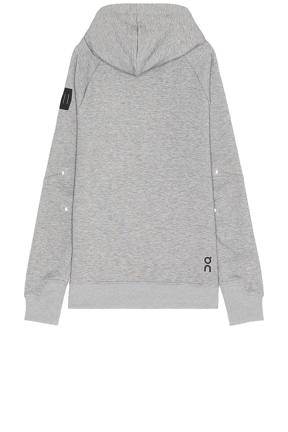 On Hoodie (Grey) Men's Clothing Product Image