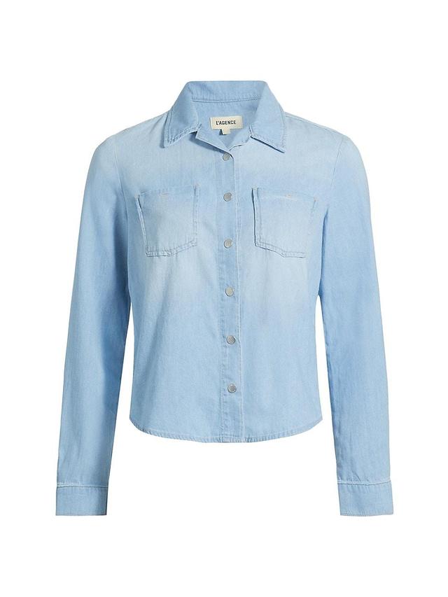 Womens Isla Denim Shirt Product Image