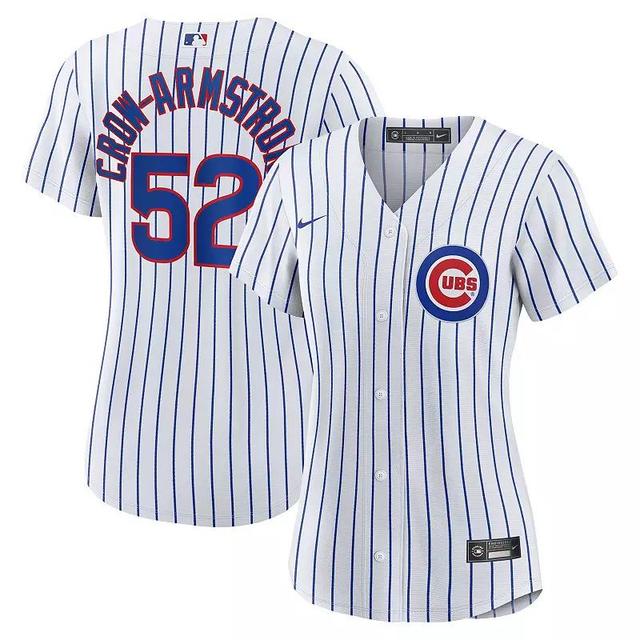 Womens Nike Pete Crow-Armstrong Chicago Cubs Home Replica Player Jersey Product Image