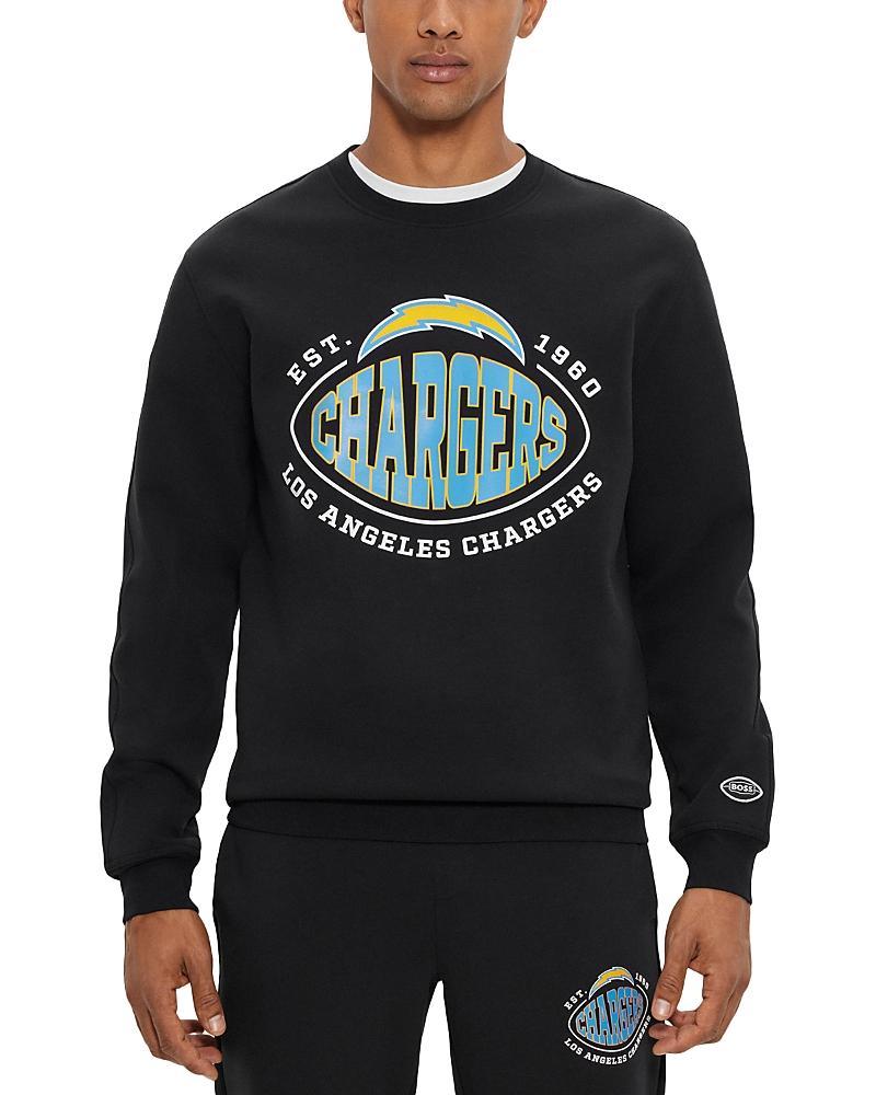 Boss x Nfl Los Angeles Chargers Crewneck Sweatshirt Product Image