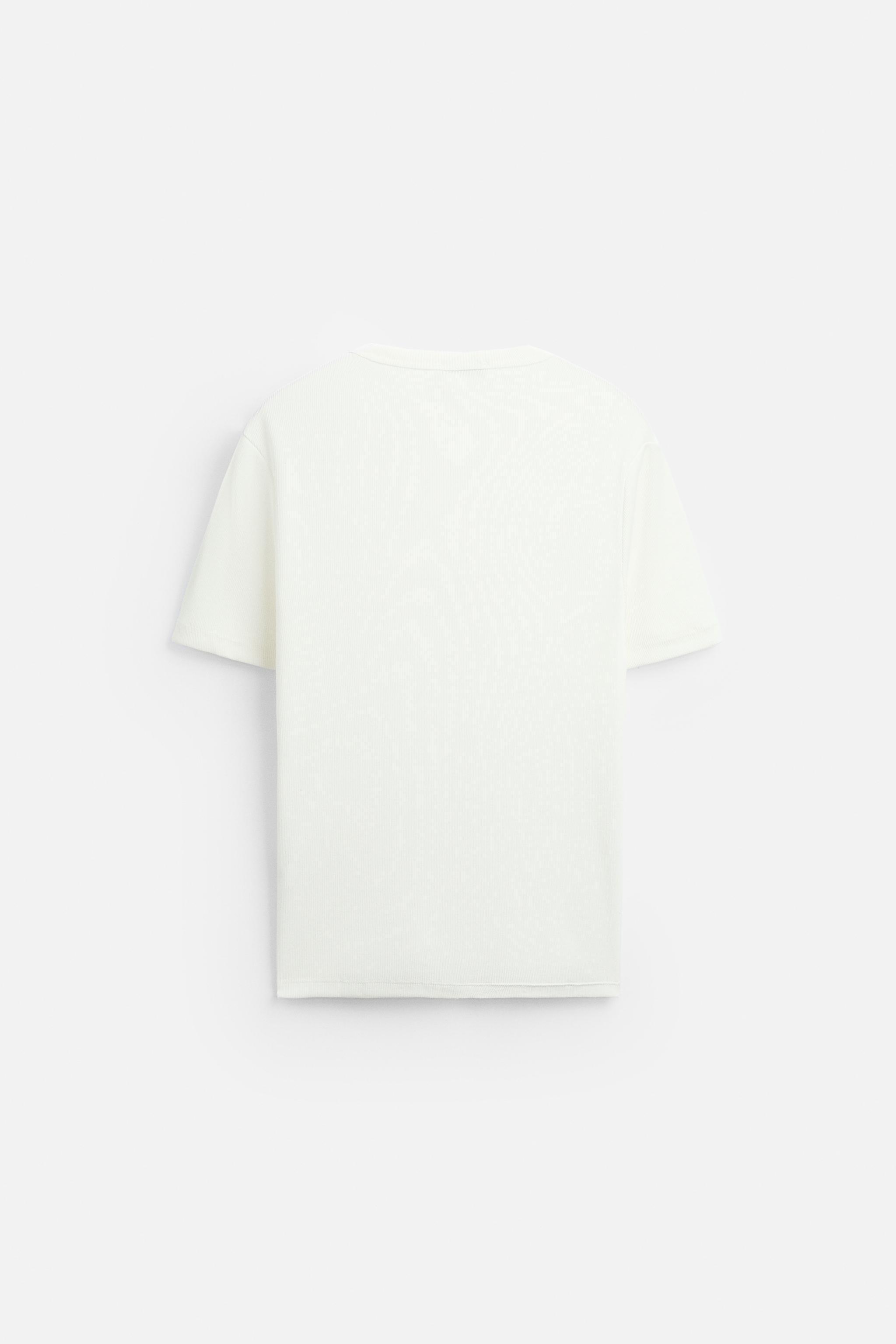 BASIC RIBBED T-SHIRT Product Image