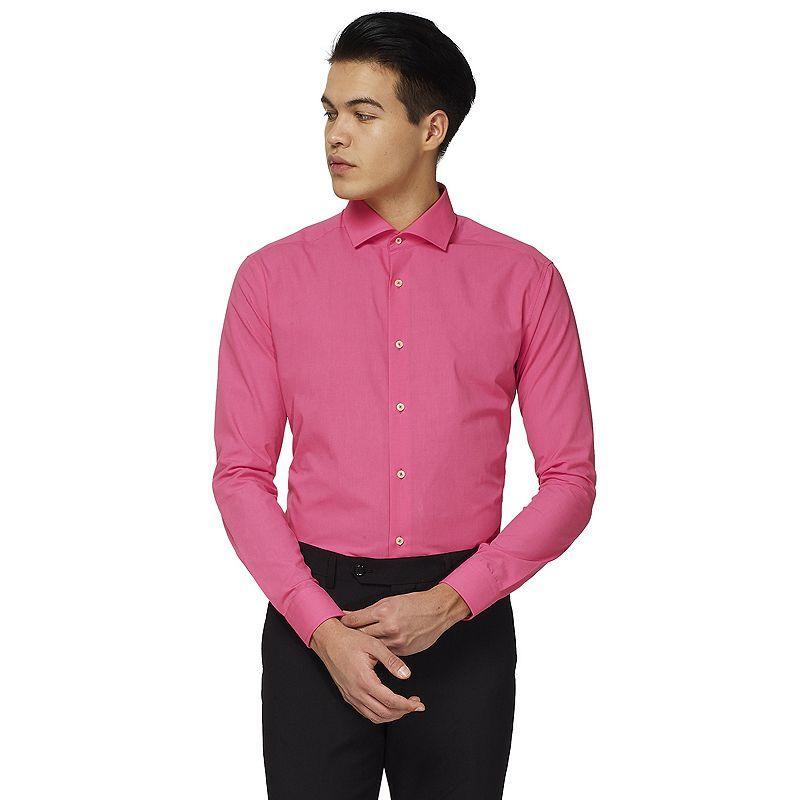 OppoSuits Mens Solid Color Shirt Product Image