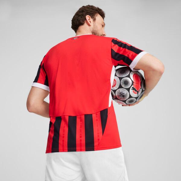 PUMA AC Milan 24/25 Men's Replica Home Soccer Jersey in For All Time Red/Black Product Image