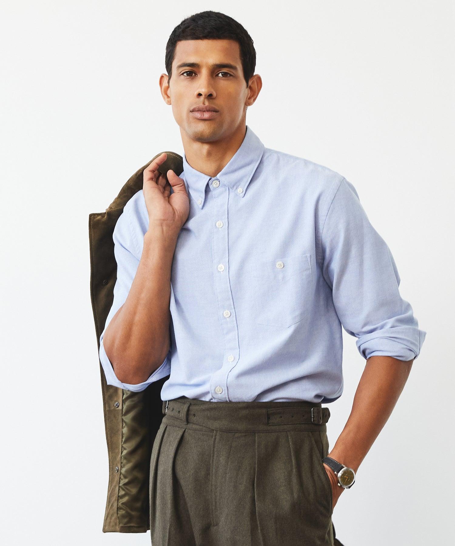 Slim Fit Favorite Oxford Shirt in Blue Regatta Product Image