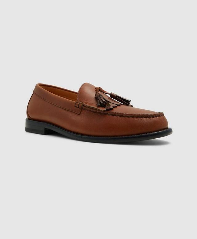 Leather Tassel Loafers Product Image