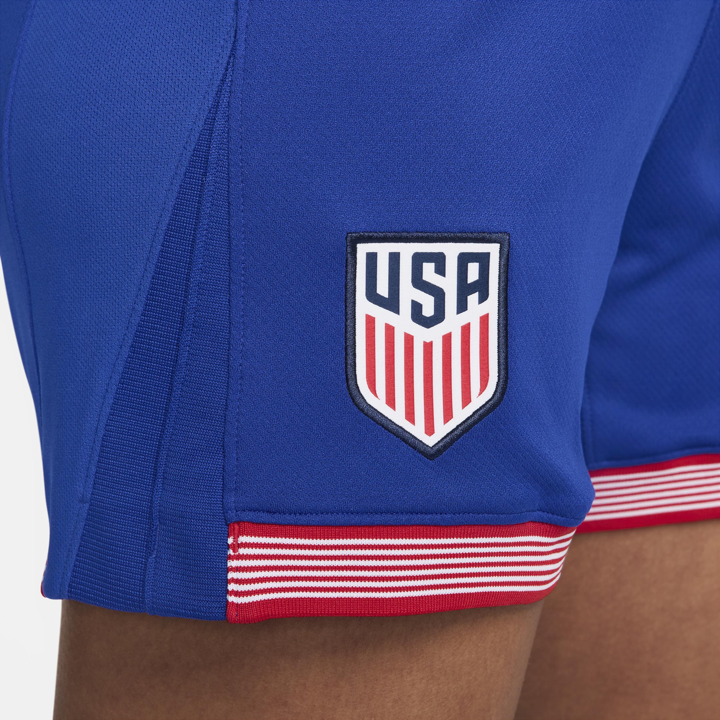 USMNT 2024 Stadium Home Nike Women's Dri-FIT Soccer Replica Shorts Product Image