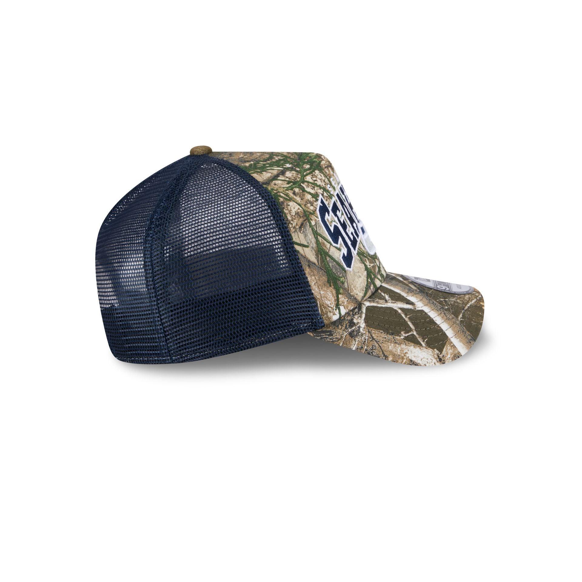 Seattle Seahawks Active 9FORTY A-Frame Trucker Hat Male Product Image