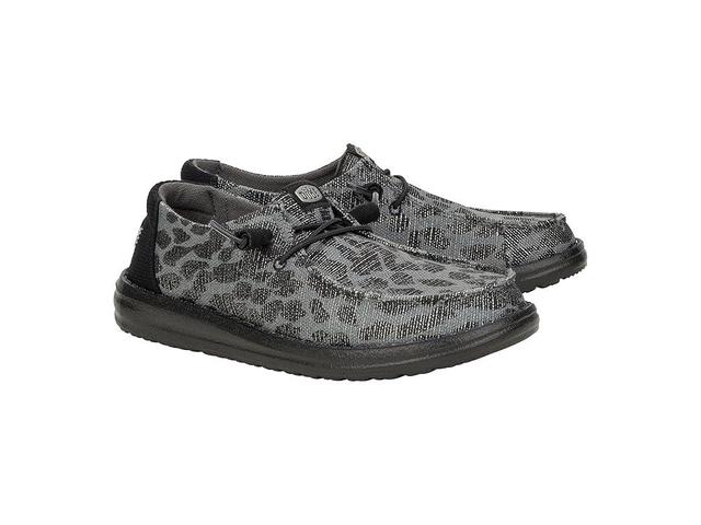 Hey Dude Wendy Leopard Sparkle Women's Shoes Product Image